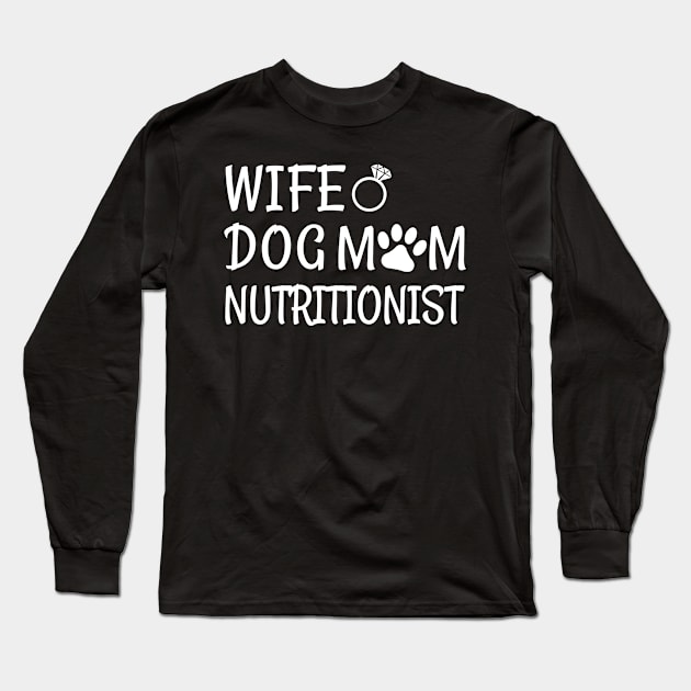 Nutritionist Long Sleeve T-Shirt by Elhisodesigns